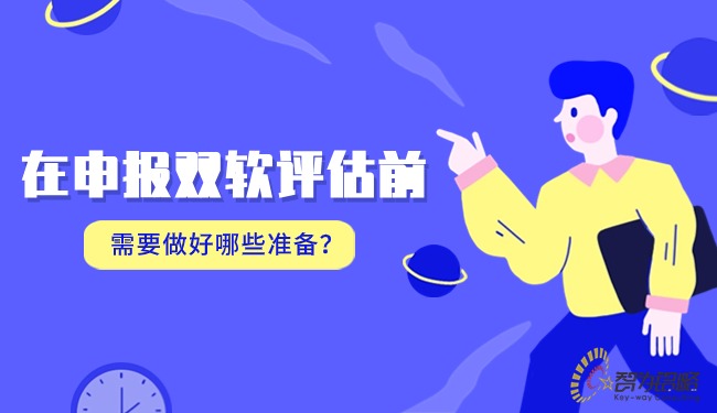 在申報雙軟評估前需要做好哪些準備？
